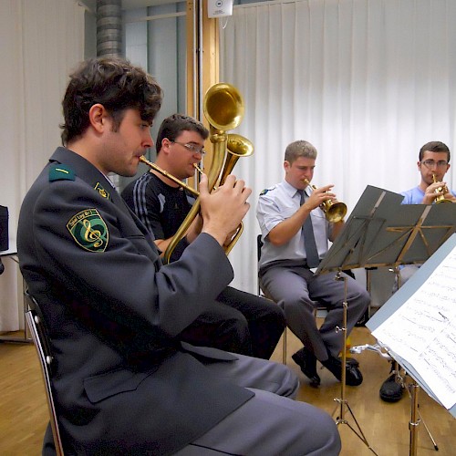 Saxhorn sopran in Es mit drehbarem Schallstück, Pascal Fernandez, 2014.