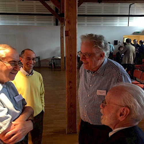 CIMCIM annual meeting in Bern: Bob Barclay, Gabriele Rossi-Rognoni, Friedemann Hellwig, Laurence Libin